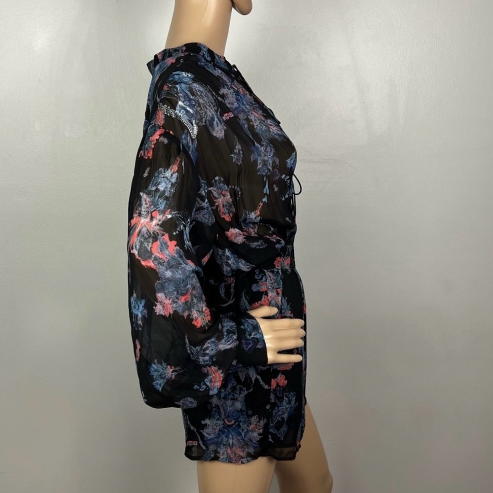NEW IRO REVOLVE BLACK PRINTED ROMPER - Picture 5 of 10